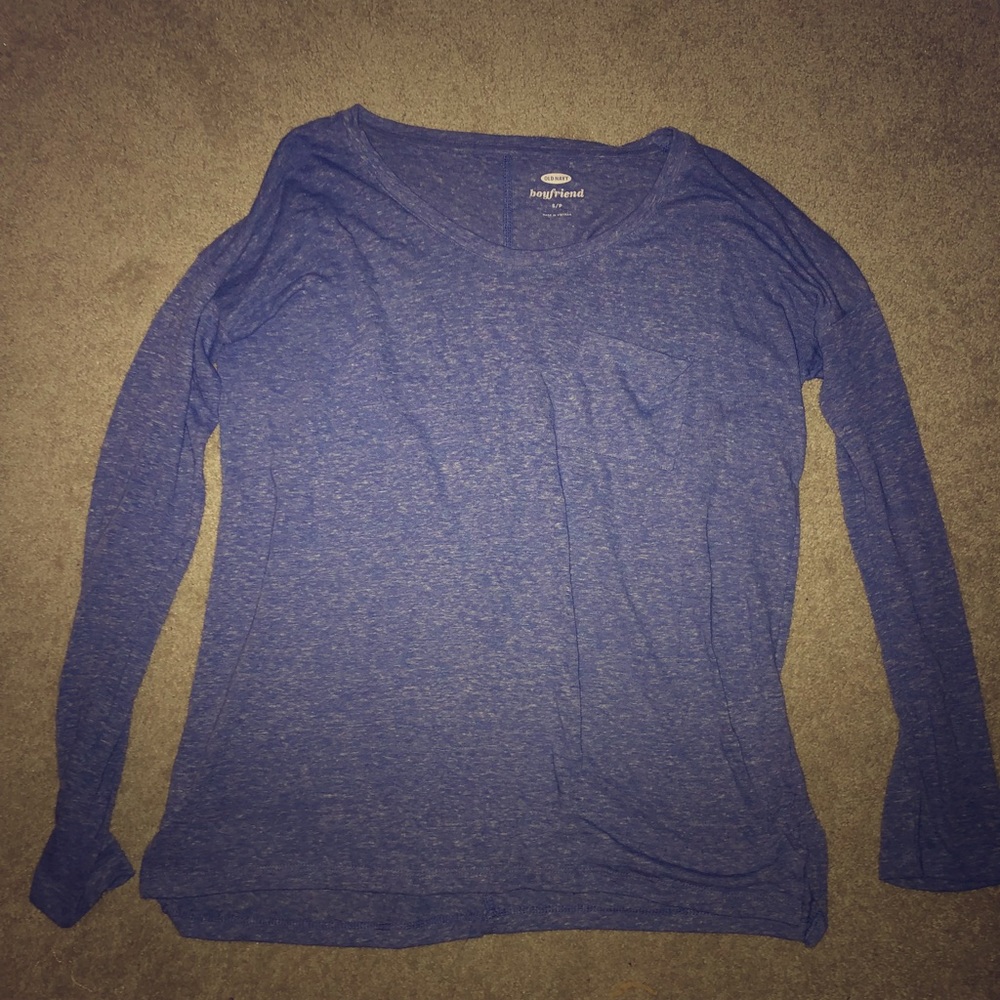 OLD NAVY Light Blue Boyfriend Tee